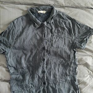 Lacausa pinstriped jumpsuit